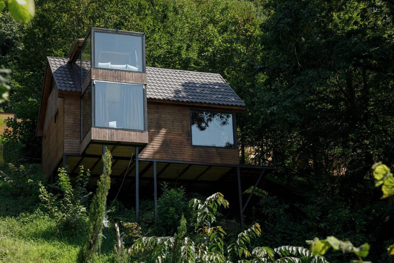 Woodpecker Ვუდფექერი Vila Batumi Exterior foto